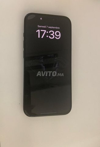 Iphone 15 pro black titanium 