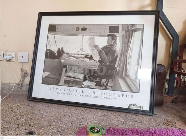Vend un tableau  photographie d 'Eastwood 83x63cm   