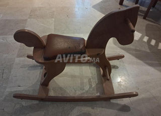 cheval de bois à balance 