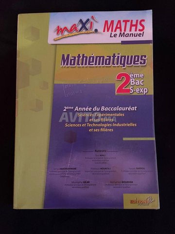 5 livres 2ème bac sc-exp 