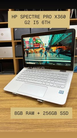 HP SPECTRE PRO x360 G2 i5 6ème génération 