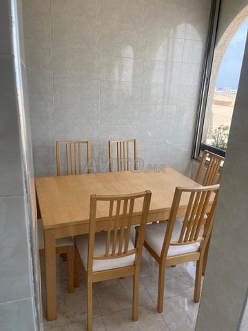 Table à manger extensible & 6 chaises IKEA 