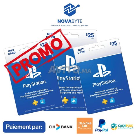 PLAYSTATION PSN GIFT CARDS 