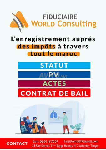 Création et domiciliation des sociétés