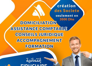 création et domiciliiation des sociétés