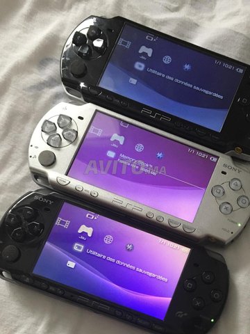 PSP Slim Flashé Plein De Jeux Garantie 