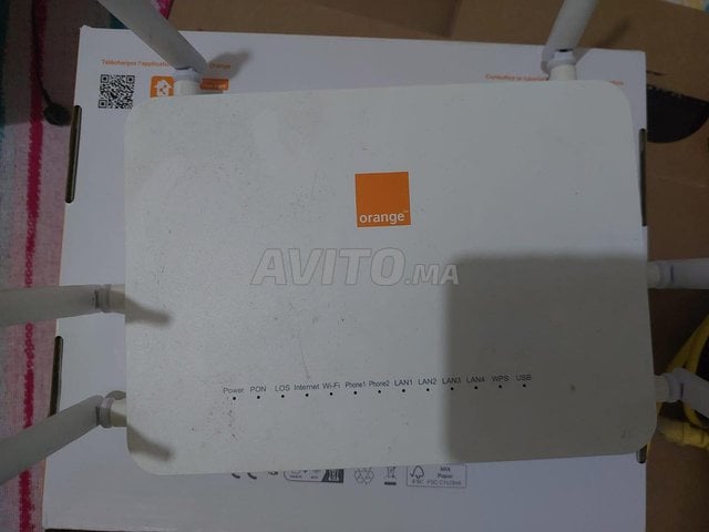 Routeur Fibre Optique Orange - Presque Neuf