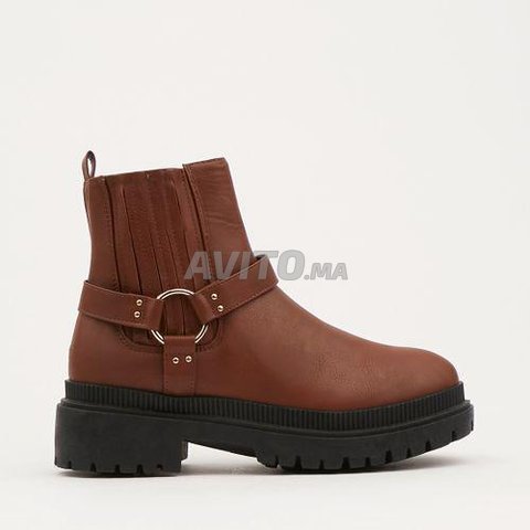 botte femme neuf qualité marron