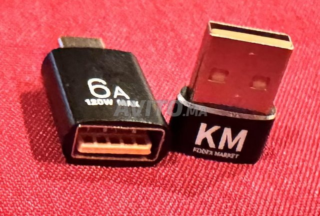 PACK DE 2 ADAPTATEURS USB A - USB C