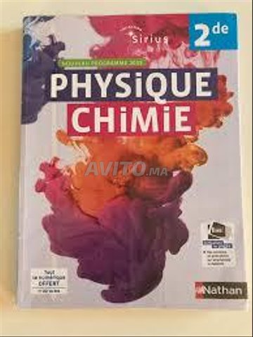 Manuel Physique Chimie 2nde 2019