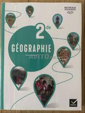 Manuel Géographie 2nde Hatier 2019
