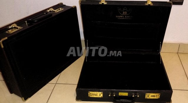 2 valises de luxe avec code