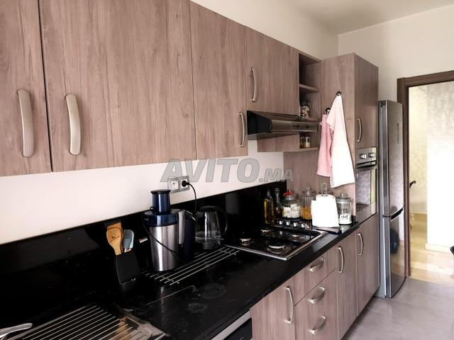 Rez de jardin meublé à louer fal green bouskoura - 2