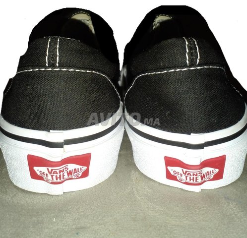  Basket Vans Classic Slip-On Noir - Homme