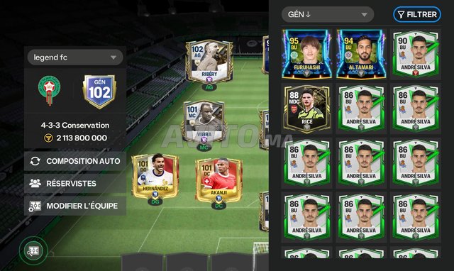  compte fc mobile
