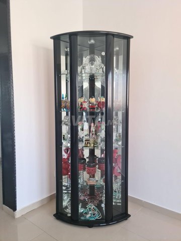 vitrine avec spot 