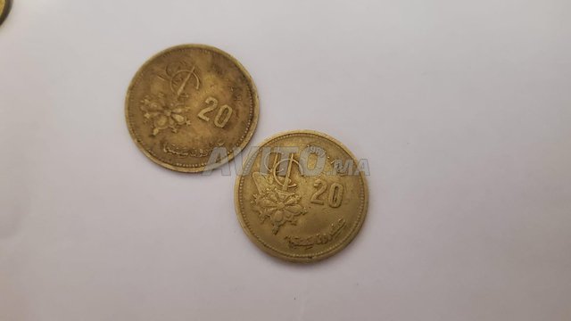 Pièces 20 centièmes 1987