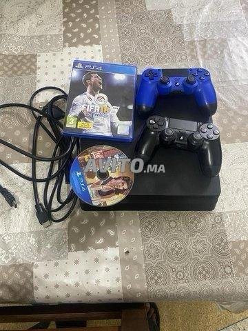 PS4 SLIM 1000g 2MANNETTE✅ promotion⛔️