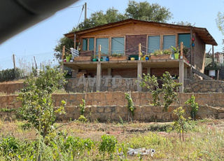 magnifique cabane au cœur de la campagne