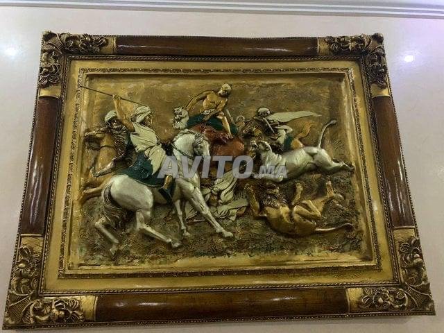 Moroccan Rare Islamic Orientalist Art 3D Painting