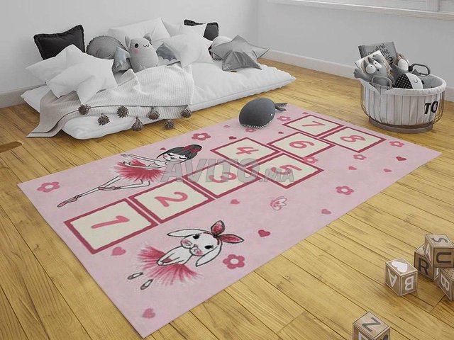tapis anti tache pour chambre d'enfant 