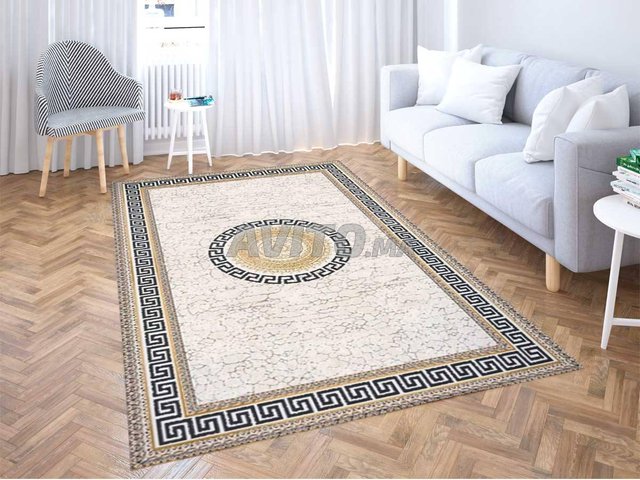 tapis décoratif anti tache