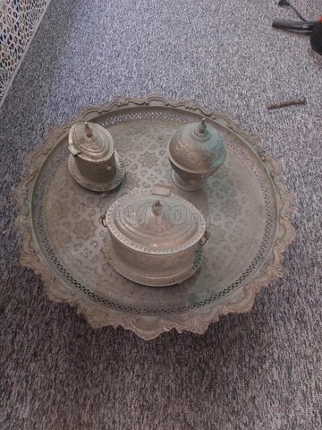 plateau argent artisanale 