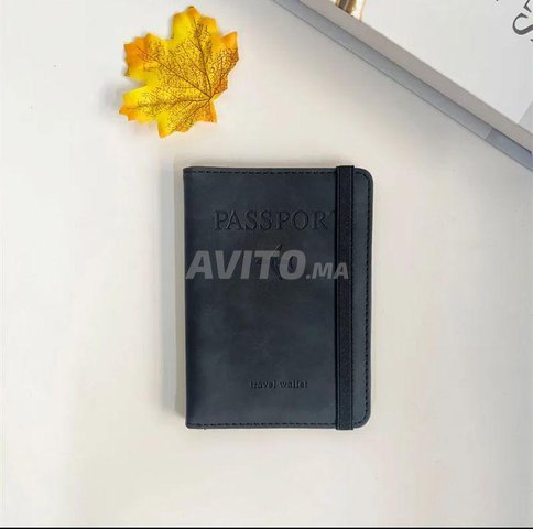 portefeuille passeport حامل جواز السفر أوريجينال 