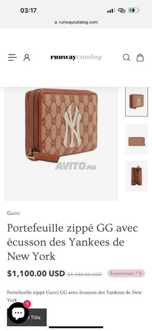 Portefeuille Gucci New York