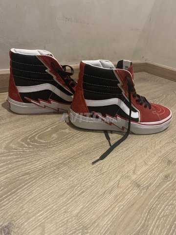 Vans Racing Red/Black Hightops 9.5