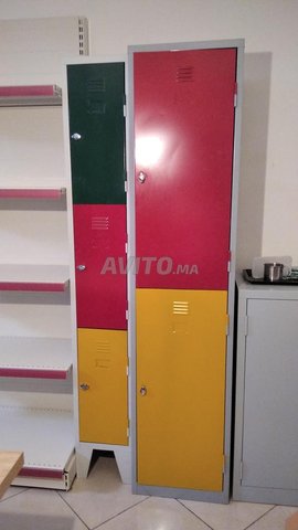 CASIER METALLIQUE MULTI COULEURS