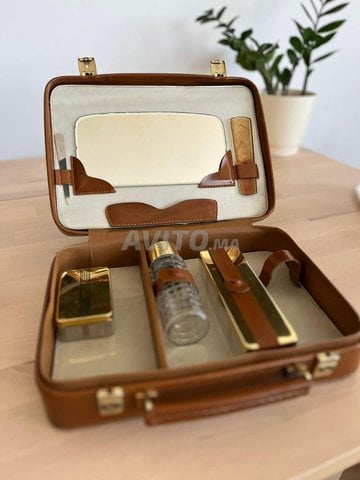 Trousse de voyage vintage de luxe - Made in France