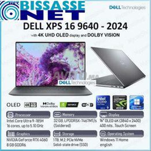 Dell XPS 16 9640 Ultra 9 32GB 1TB RTX 4060 
