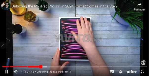 iPad pro 11 pouces M2