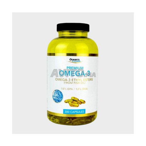Ocean's Essentials Premium Omega 3,  300 Capsules