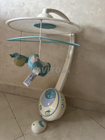 CHICCO-Mobile musical Next2Dreams bleu
