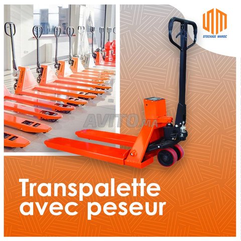 Transpalette peseur sans imprimante