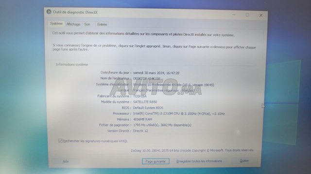 Toshiba i3 