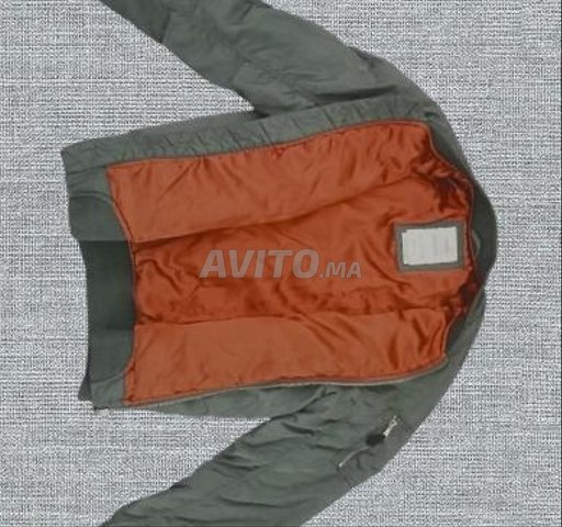 Jacket verte BERSHKA