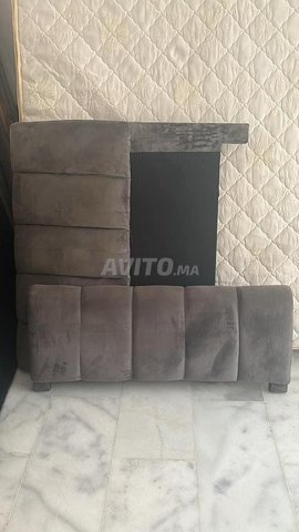 deux lit et grand matelas mousse mémoire 