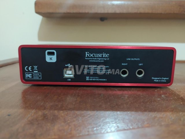 Carte son scarlet 2nd 