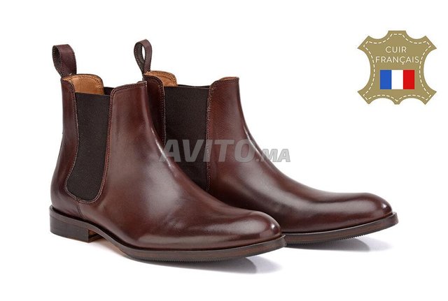 Chaussure Chelsea boot bexley marron cuir