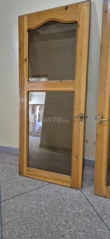 fenêtres en bois sans cadre 1.40m×1.20m