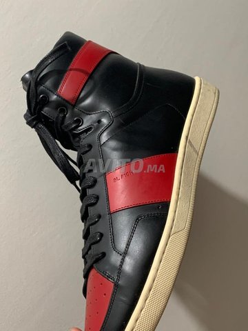 Yves saint Laurent high top wolly sneakers