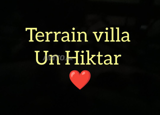 Terrain villa 1 hiktar a côté hôpital zone villa