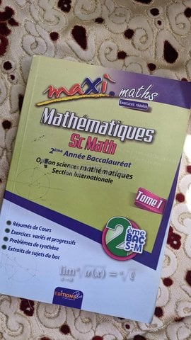 Maxi math - Science math 2éme Bac Fr