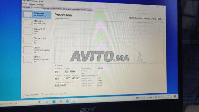 Acer aspire 5 / i5 8th / double carte graphic 