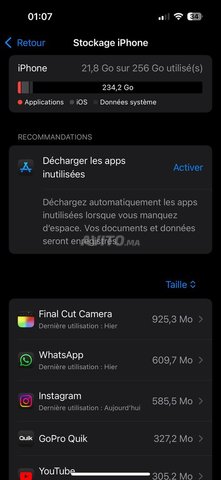 iPhone 15 bleu 