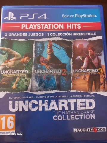 Uncharted jeux ps4