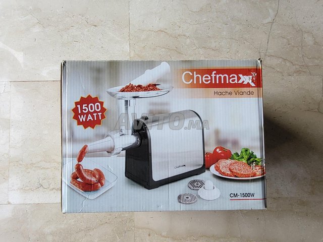 Chefmaxx Hachoir à viande Electrique 1500 W